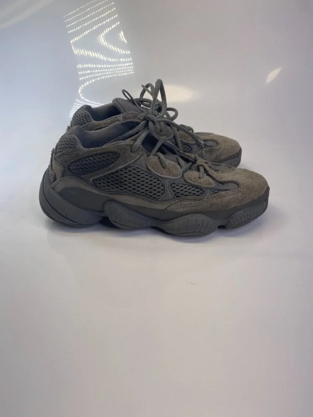Adidas Yeezy Utility Black Kids Sneakers Sz 4.5